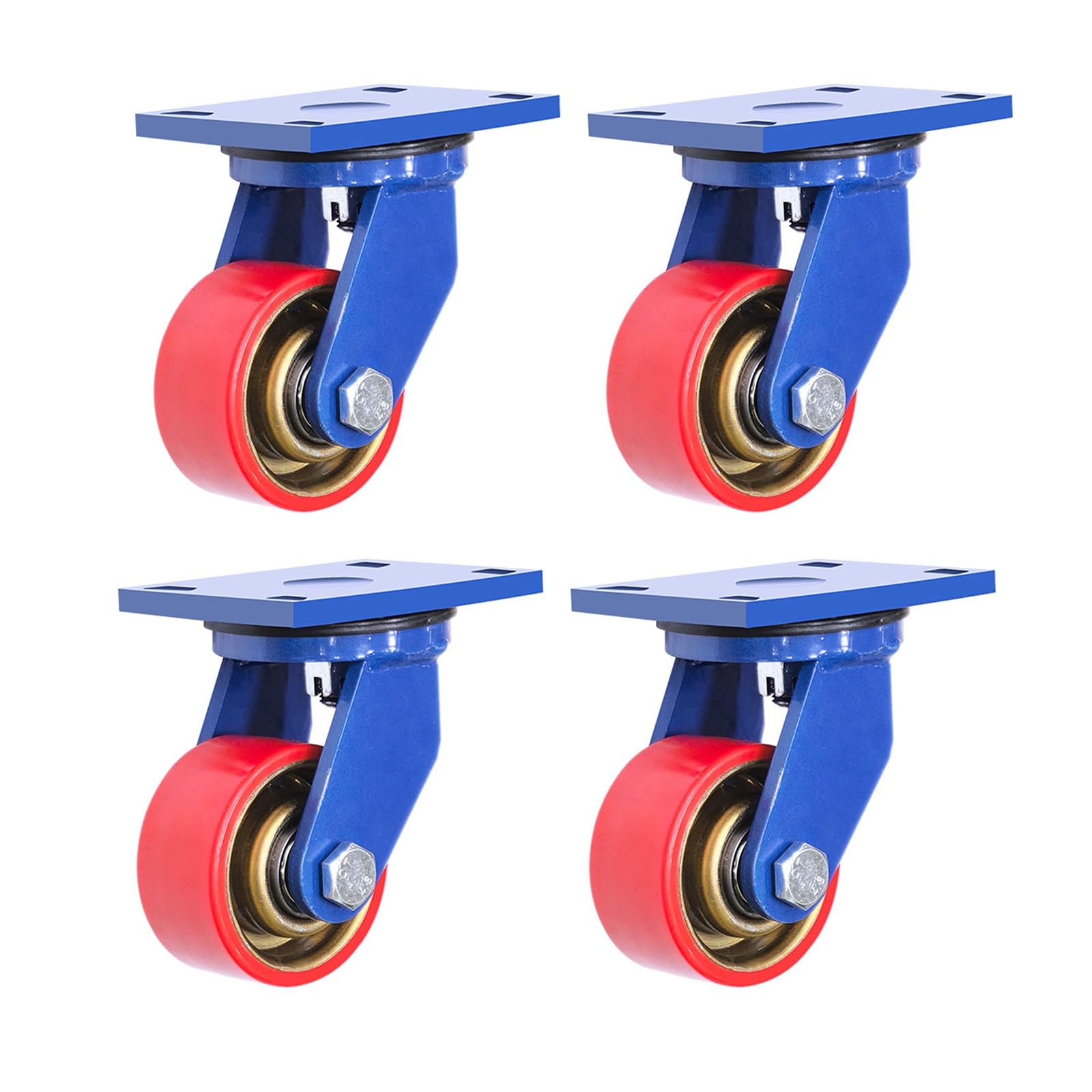 Roulettes universelles robustes pour meubles et charges lourdes industrielles