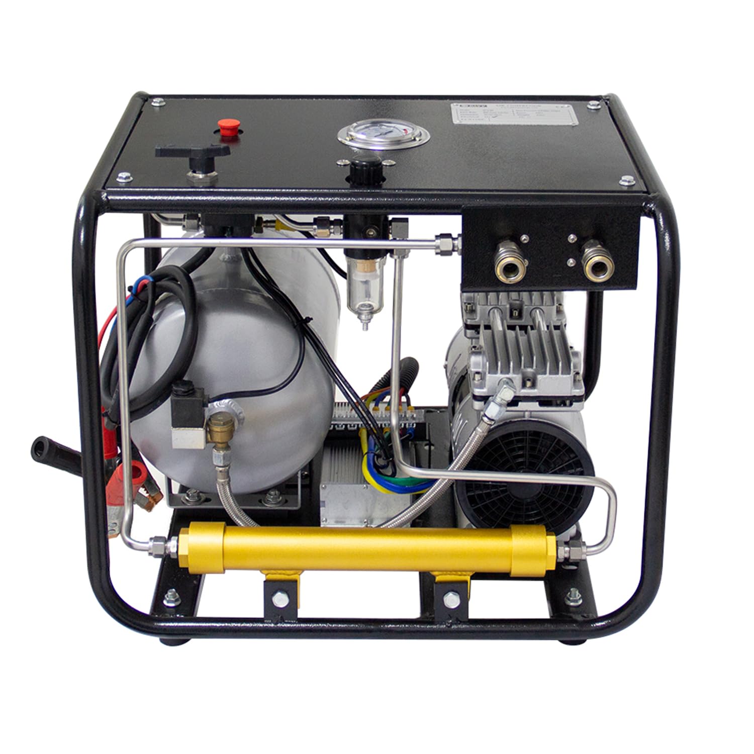 110V 1100W for Scuba Hookah Diving Air Compressor 115 PSI Electronic Pump with 1 x 50 Feet Hose