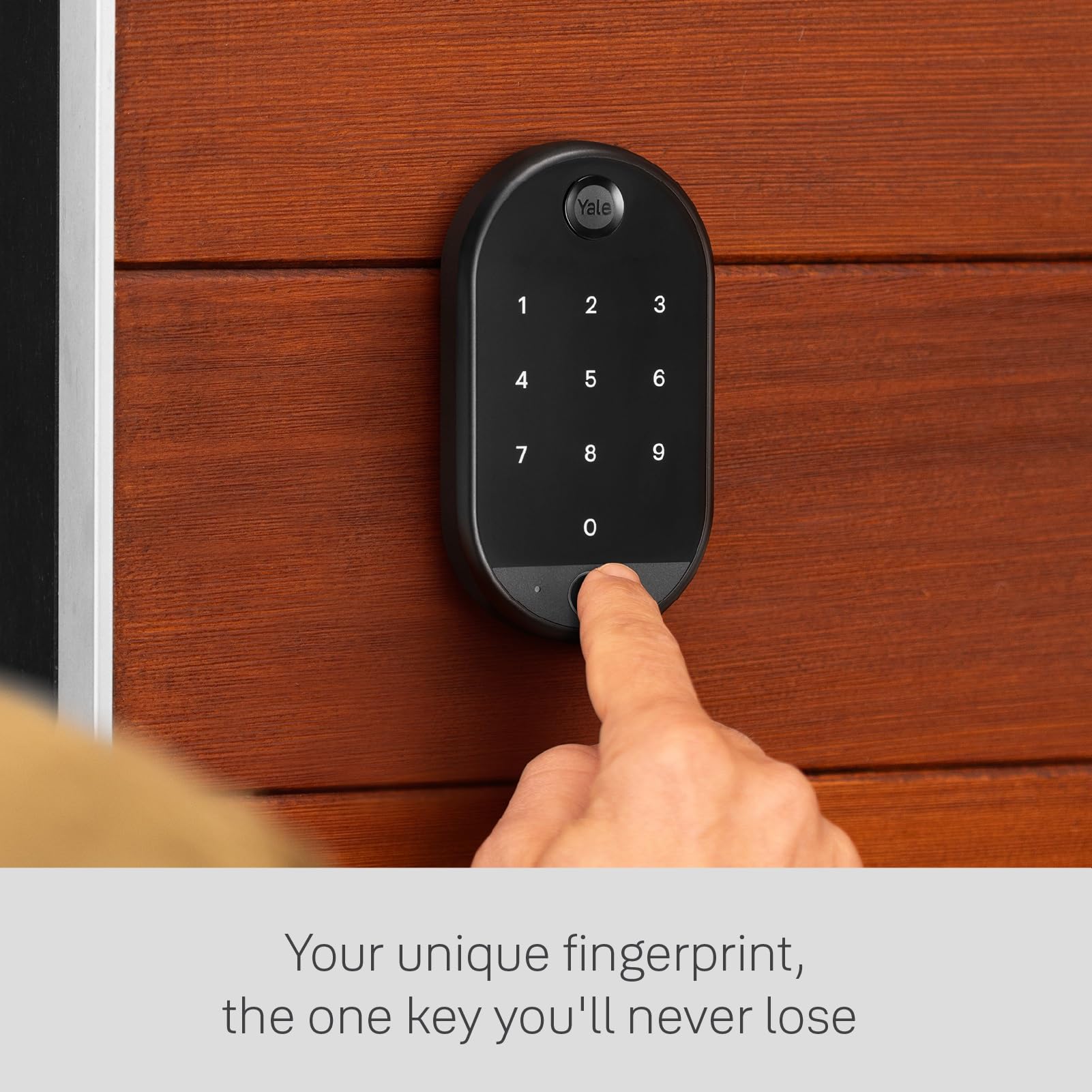 Yale August Wi-Fi Smart Lock with Keypad Touch in Black
