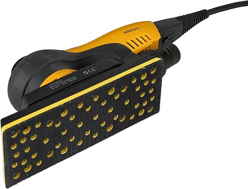 Miniatura 4 de Mirka DEOS - Herramienta de lijadora orbital eléctrica directa 383XCV / 2.75 pulgadas x 8 pulgadas / órbita de 0.118 in / lijado sin polvo