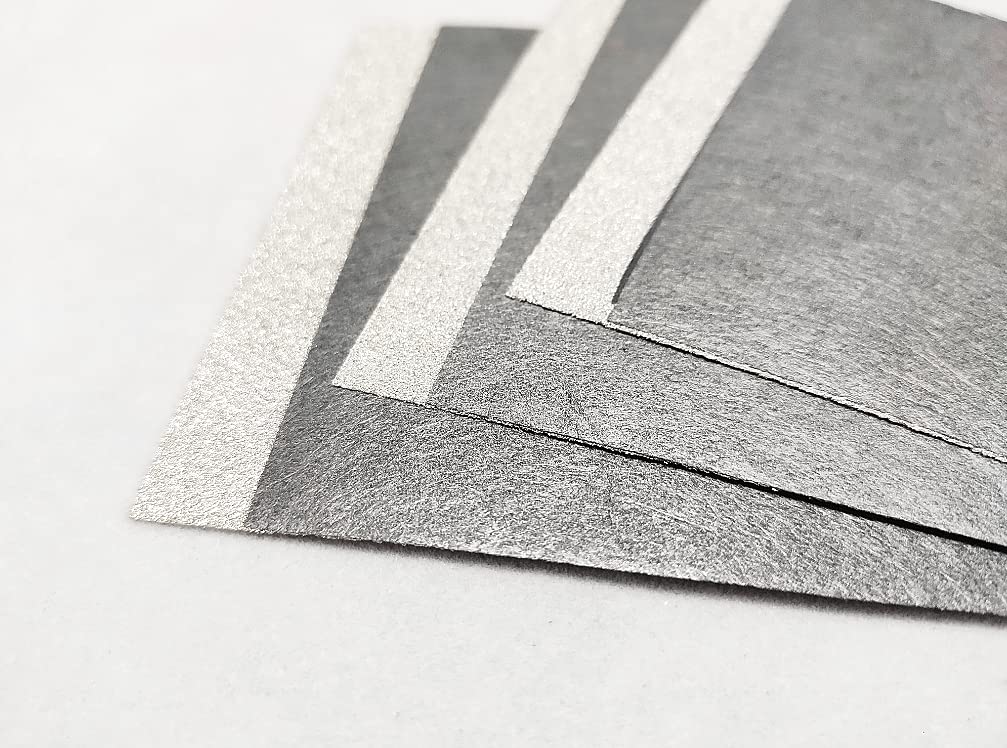 Matriz de electrodos hidrofóbica e hidrofílica de papel de carbono personalizable de 10x10 cm 6