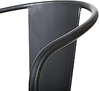 Vista 6 de Juego de mesa y sillas para exteriores 3 unidades, Castro, Negro