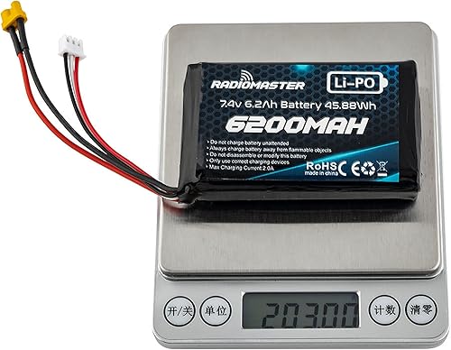 Miniatura 5 de SPEEDY BEE Radiomaster 2S 7.4V 6200mAh Lipo Batería para RadioMaster Boxer Radio y TX16S Series Radio Transmisor de Radio de la tienda