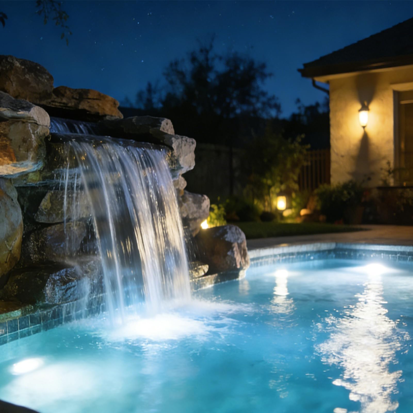 Projecteur LED Piscine Par56 20W IP68 12V 5500-6500K Blanc Froid