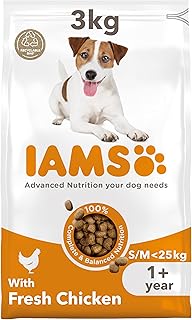 Iams Adult Small/Medium Breed Chicken Dog Food 3kg product image