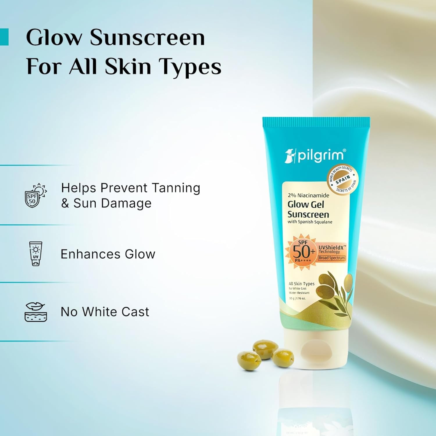 2% Niacinamide Glow Gel Sunscreen thumbnail 5