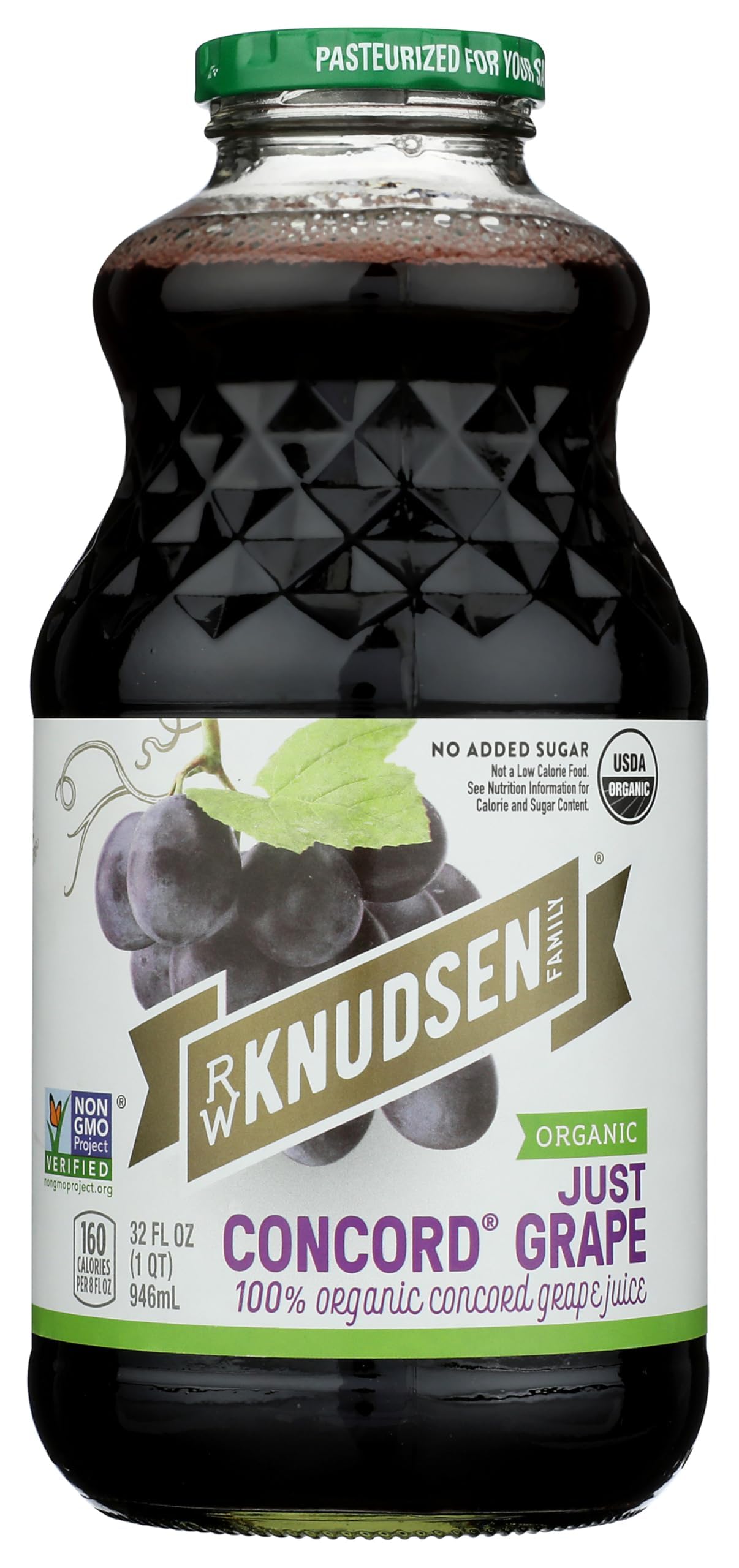 R.W. Knudsen Organic Just Concord Grape Juice, 32 fzUSDA Organic
