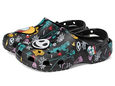 Crocs Jack Skellington Nightmare Before Christmas Classic Clogs Clog Shoes Multi/Black