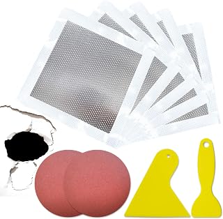 Holes Filling Wall, Self-Adhesive Wall Repair Patch Aluminium, Easy to Work with Dr…