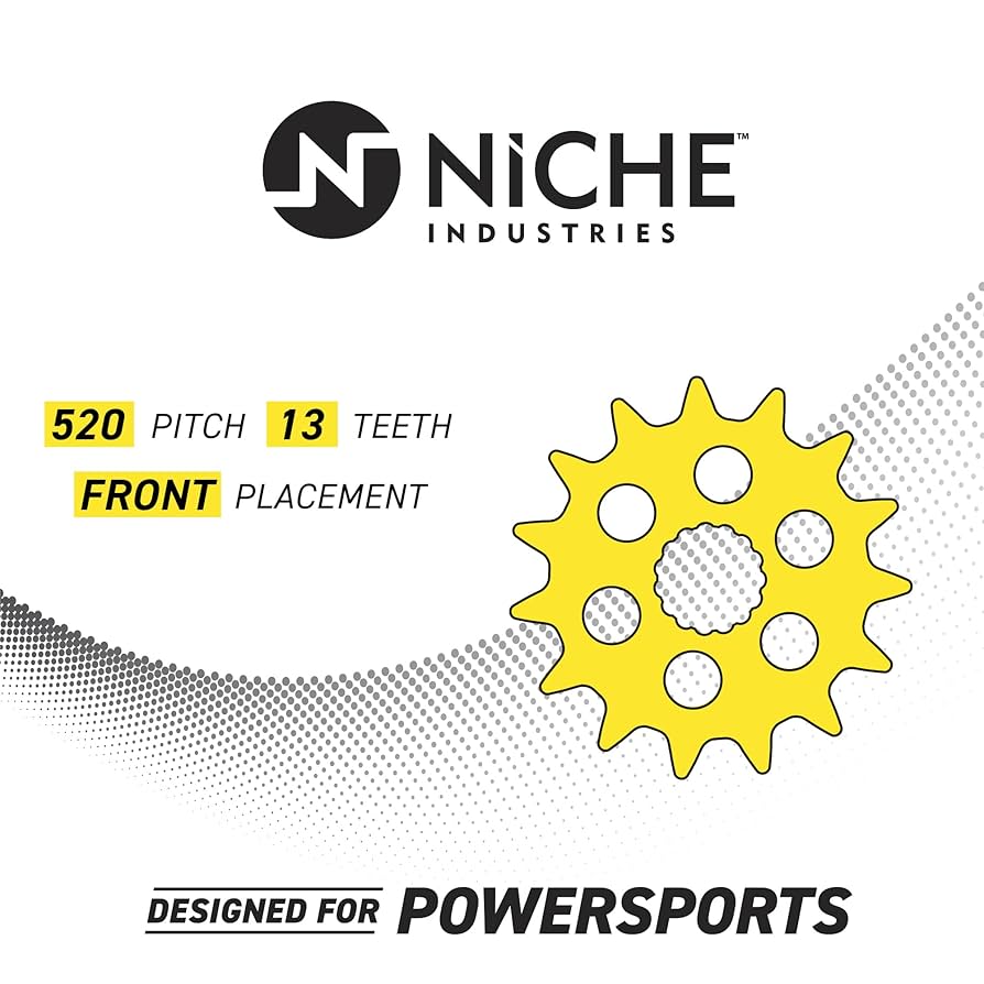 NICHE Drive Sprocket Chain Combo for 1997-1998 Kawasaki