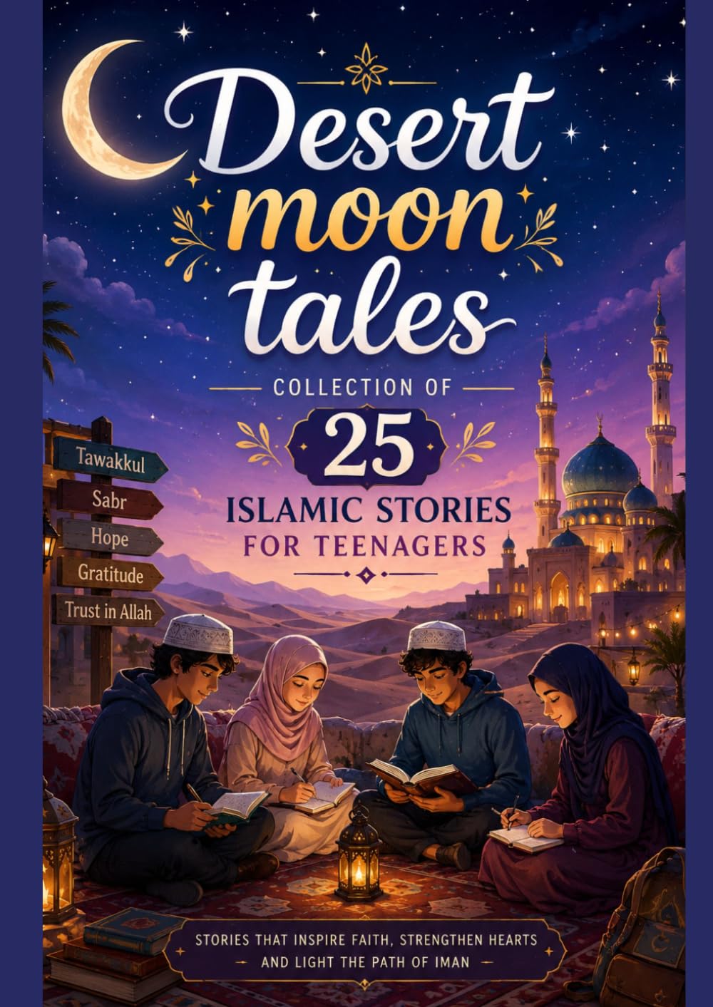 DESERT MOON TALES: Collection of 25 Short Islamic Stories with Gentle Lessons and Powerful Messages