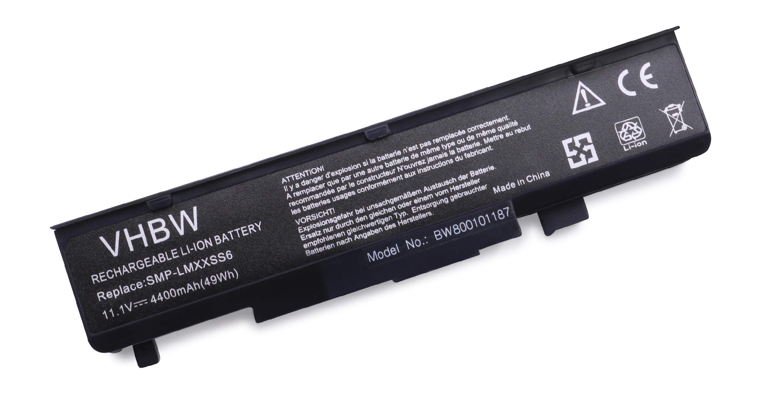 Batteria sostituisce Fujitsu Siemens 21-92348-01, 21-92441-01 per notebook - 4400mAh 11,1V Li-Ion nero | 800101187