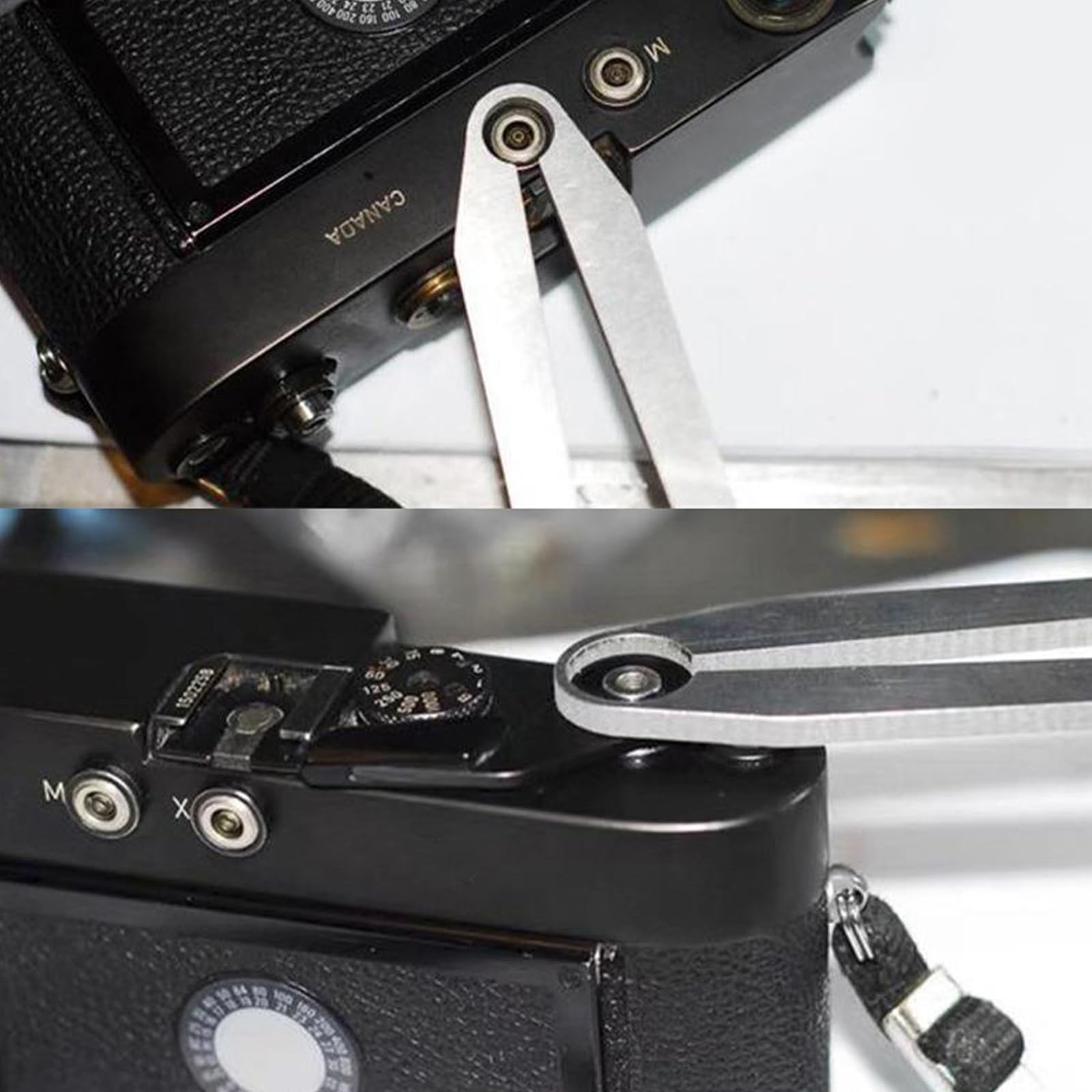 Lot de 9 outils de réparation pour appareil photo - Clé à douille clignotante