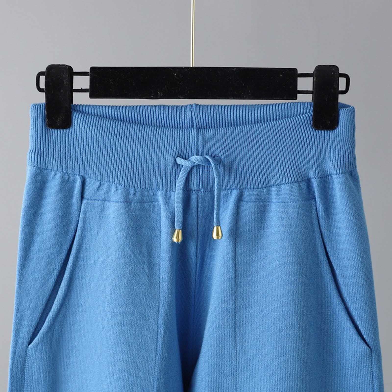 MJGkhiy Completo Da Donna In Maglia Eleganti 2 Pezzi Maglione E Pantaloni Di Lana Tuta Sportiva Casual Tute Donna Completa Offerta Morbida Set Coordinati Abbigliamento