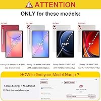 Vista 2 de Fintie Funda híbrida delgada para Samsung Galaxy Tab S10 Lite, S10 Fe, S9 FE de 10.9 pulgadas, Tab S9 de 11 pulgadas con soporte para S Pen, a