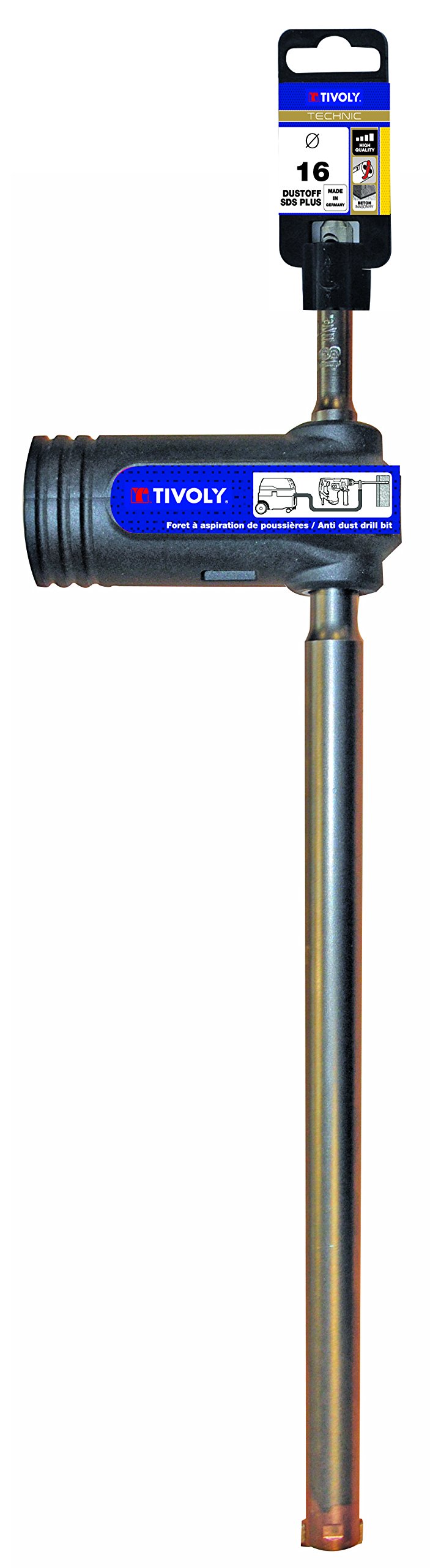 Tivoly 10917630800 Concrete Drill Bit SDS, Grey, Gray - Image 2