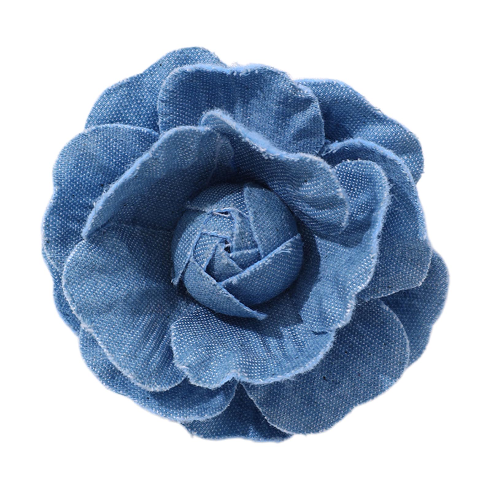 Yazhuq Elegant Shape Brooch Stylish Flower Shaped Breastpin Ethnic Lapel Pins Festive Holiday for Her