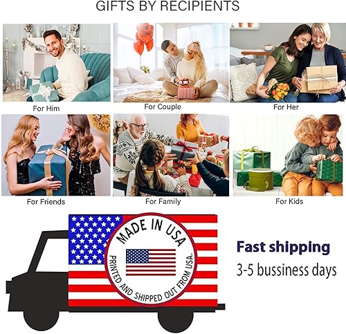 Miniatura 7 de Manta personalizada con fotos, texto, manta personalizada con imagen, texto para mamá, papá, familia, perro, niños, adultos, amigos, regalo