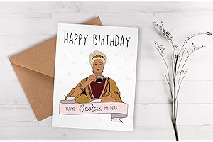 Best Bridgerton Birthday Gift: The Queen- Flawless Card