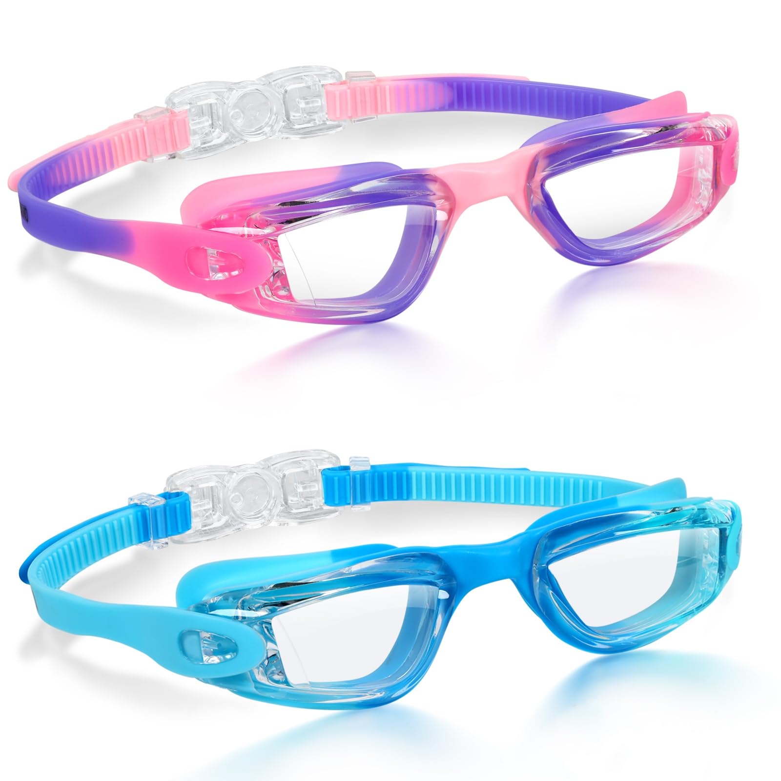 Aegend Swim Goggles for Kids 3-14 Anti-Fog Anti-Leak Goggles for Swimming
