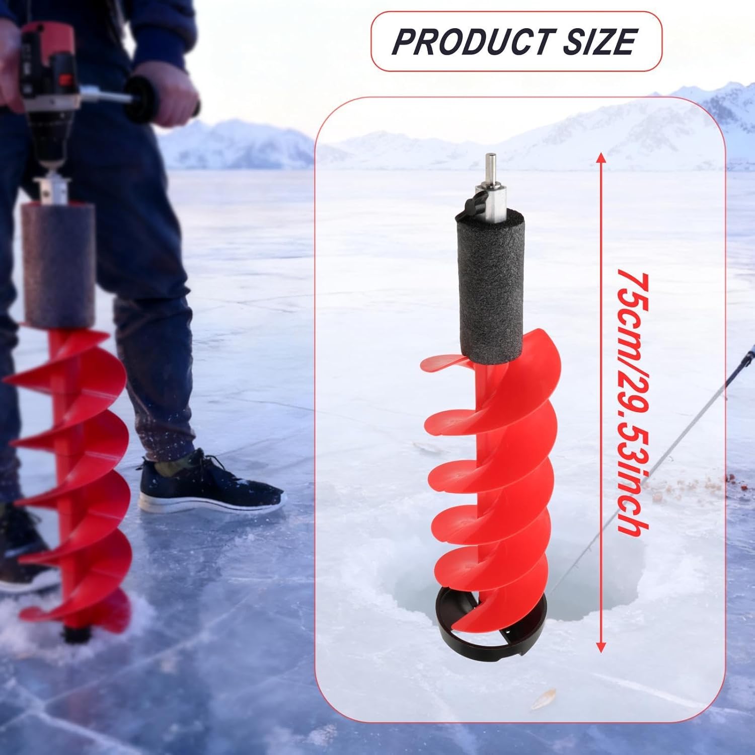 アイスドリルオーガー 高耐久アルミ合金 ナイロン製 軽量穴掘り工具 時間短縮機能 拡張可能 多用途冬スポーツ 海湖川釣りに適用, 8  共通部品】穴掘り機・アースオーガ用 ドリル固定ピン HG-DZ-P002 | 土木・建設,穴掘り機,オプション | HAIGE(ハイガー) 公式オンライン  ...