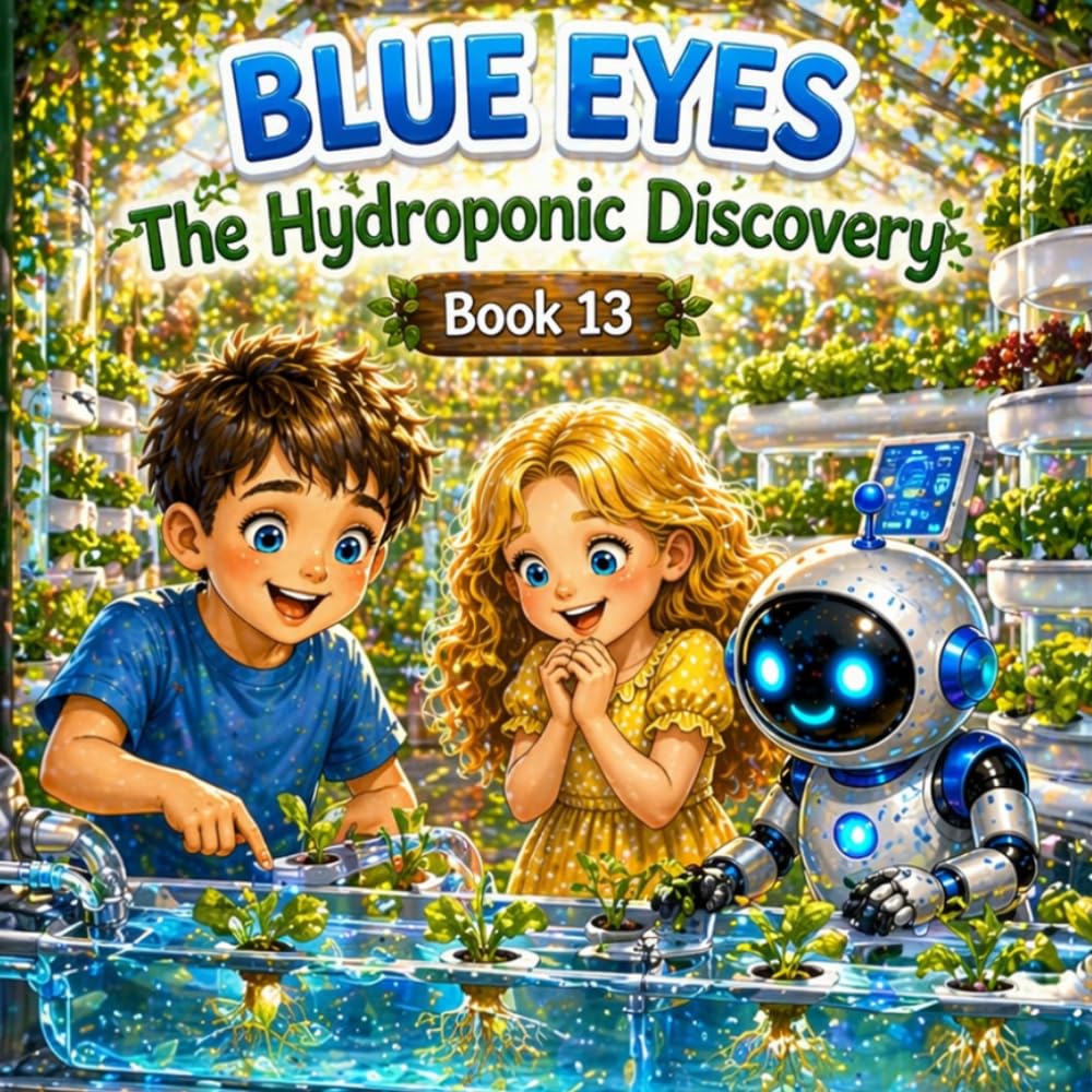 Blue Eyes: The Hydroponic Discovery: A Smart Farming Story for Kids About Growing Plants Without Soil