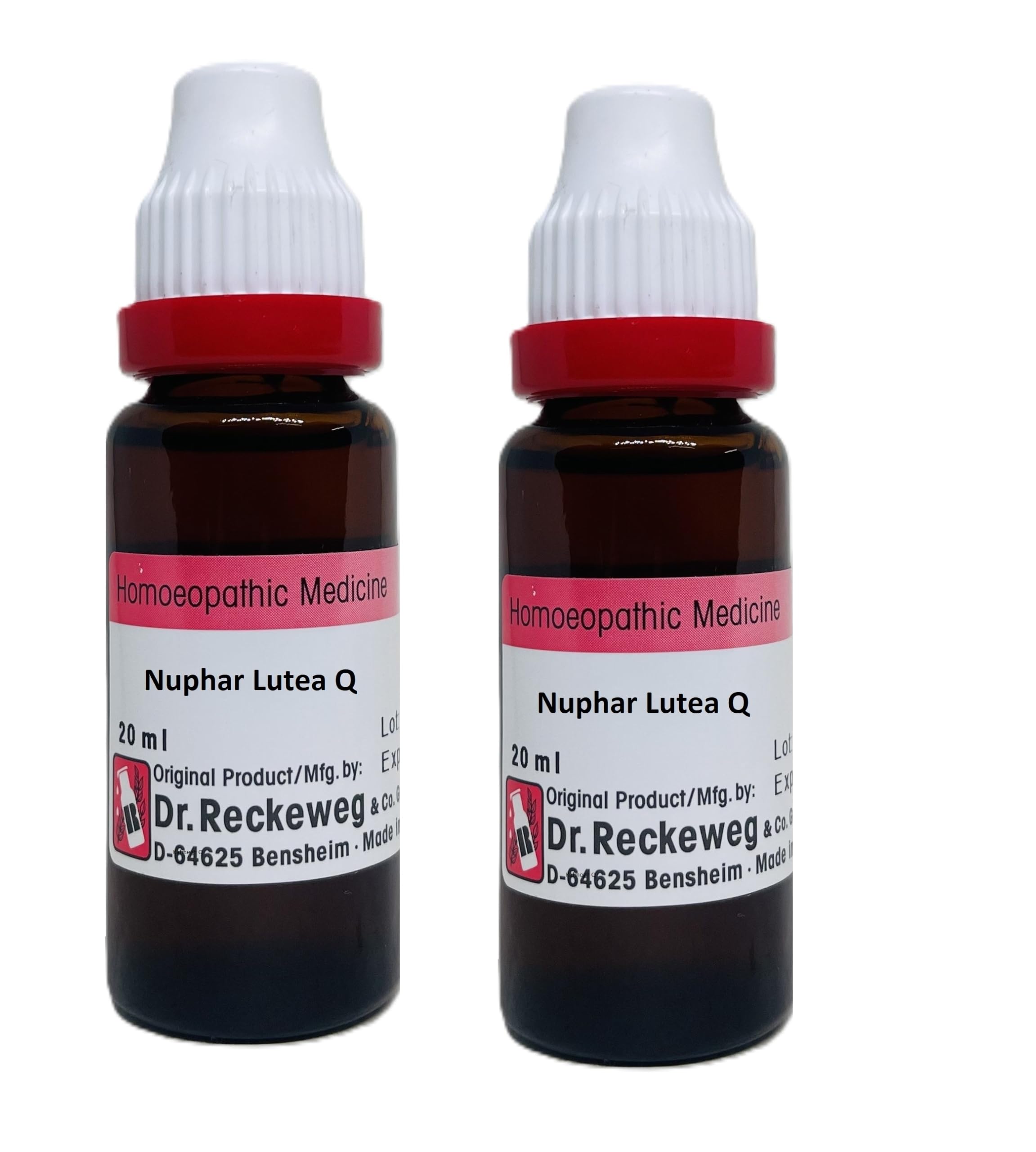 NUPHAR LUTEA Q 20ML DR RECKEWEG GERMANY (PACK OF 2)