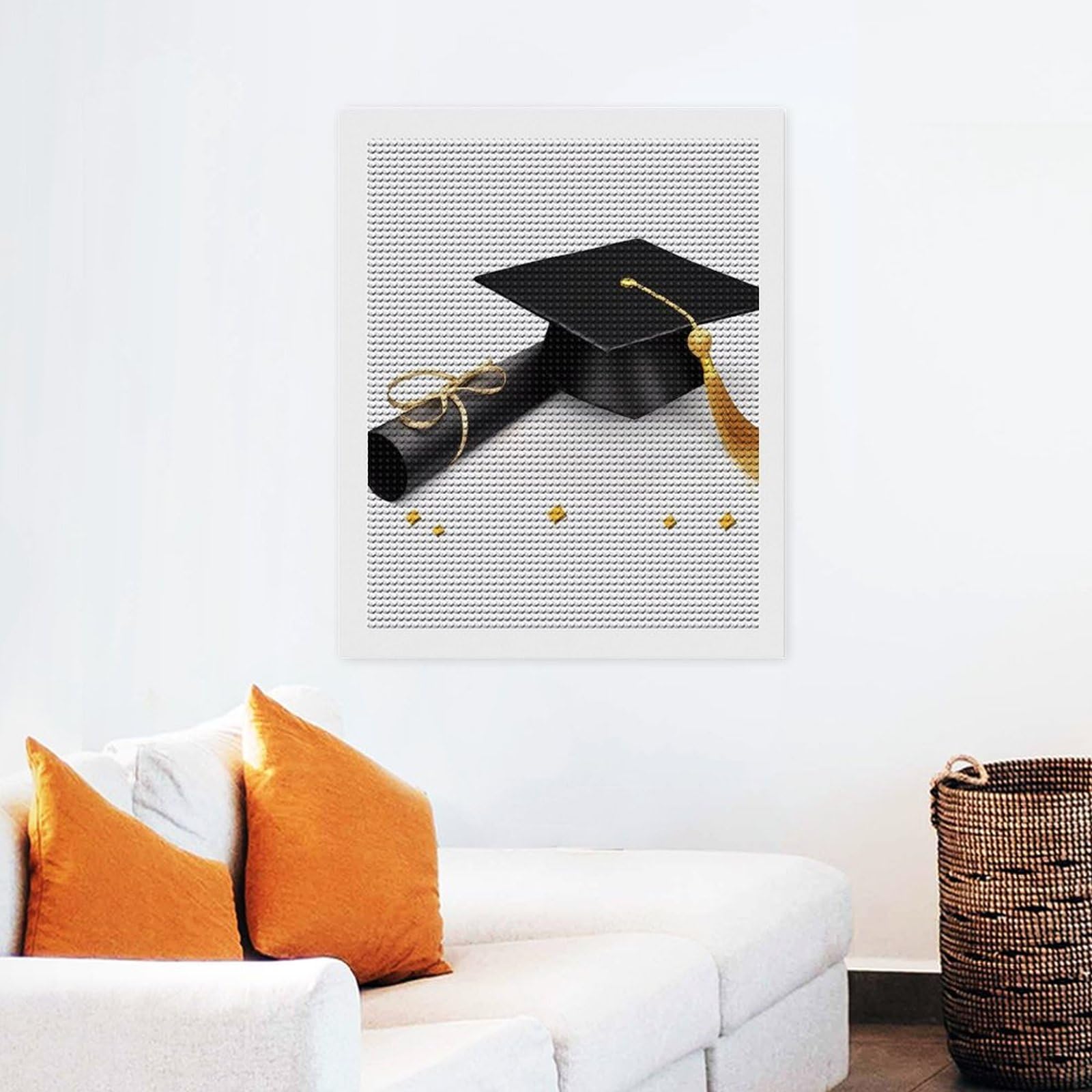 Amazon.com: QMKFWT Graduation Congratulations Diamond Art Wall