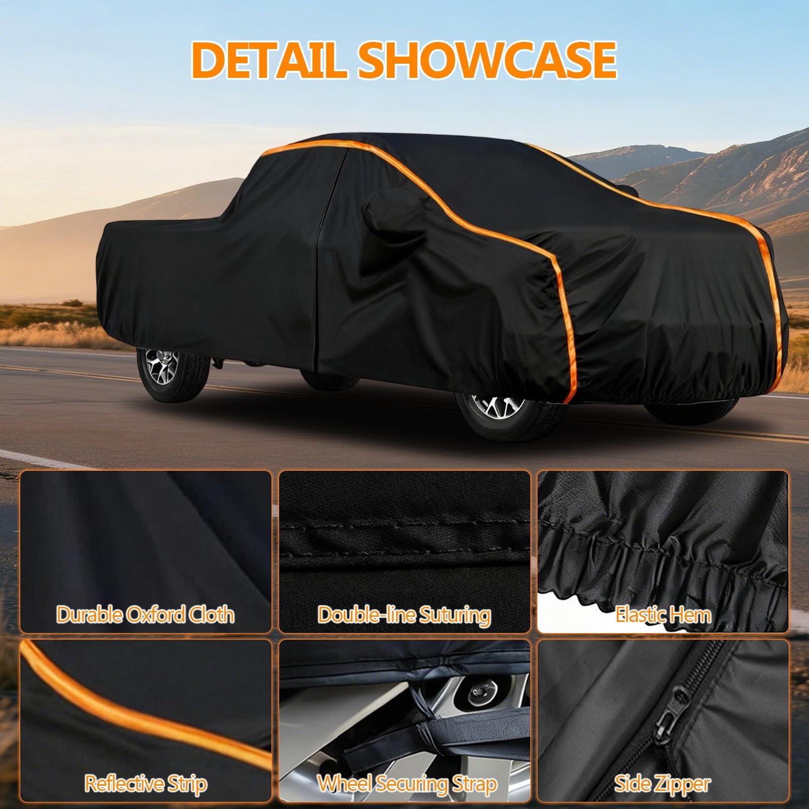 Funda Impermeable Para Camioneta Toyota Tundra | Protección Contra Sol, Lluvia Y Nieve | Talla 6.1m