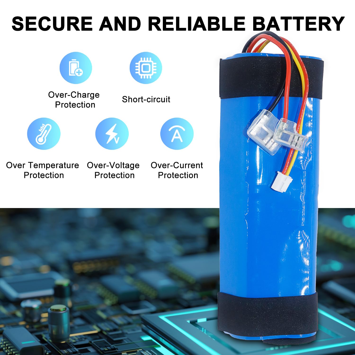 XITAIAN 21,6 V 86,4 Wh 4000 mAh bateria zamienna do Tineco iFloor 3, Floor ONE S3, Floor ONE S3 Breeze