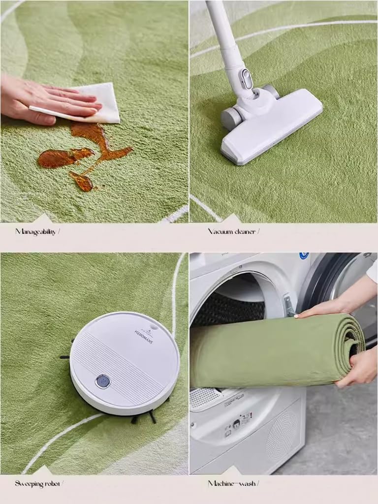 HARESLE Tapis Doux Et Moelleux En Fausse Fourrure Pour Chambre à Coucher, Salon, Chambre D'enfant