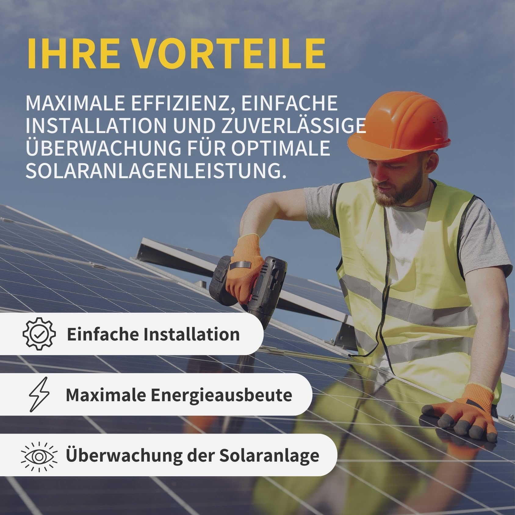 Avoltik Solarkabel 6mm2 50m TÜV-zertifizierte Solarleitung Photovoltaik 1500V H1Z2Z2-K wetterfest halogenfrei doppelt isoliert