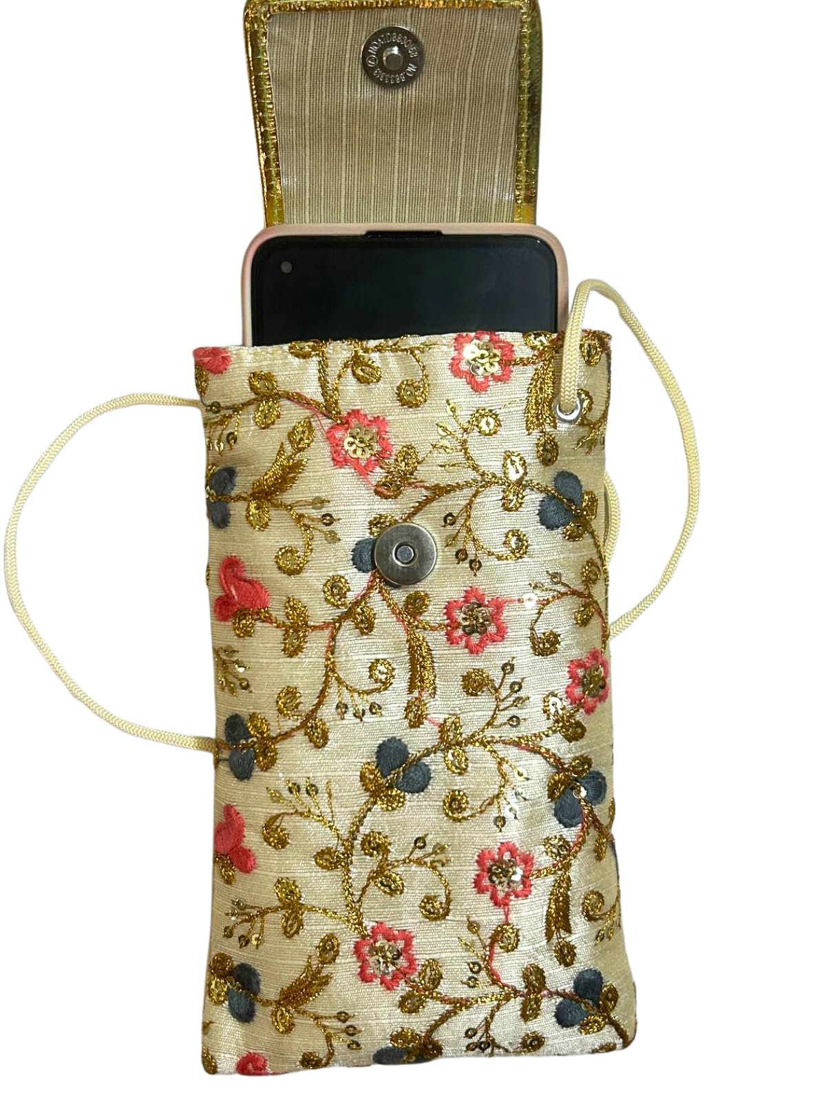 Ethnic Embroidered Mobile Sling Pouch 1