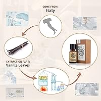 Vista 2 de AKARZ Aceite esencial de vainilla natural orgánico puro aceite de vainilla terapéutico prémium para el cuidado del cabello de la piel, cuerpo