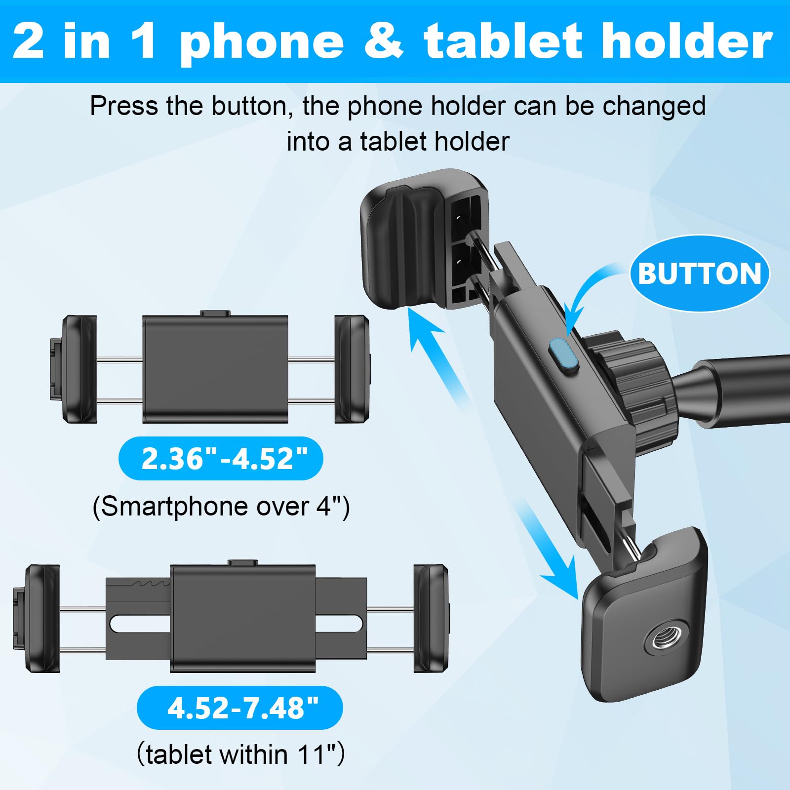 11 Phone Tablet Holder For Bed Gooseneck Ipad Desertcart