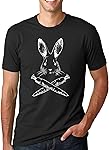 Jolly Roger Easter T Shirt Funny Bunny Skull Cross