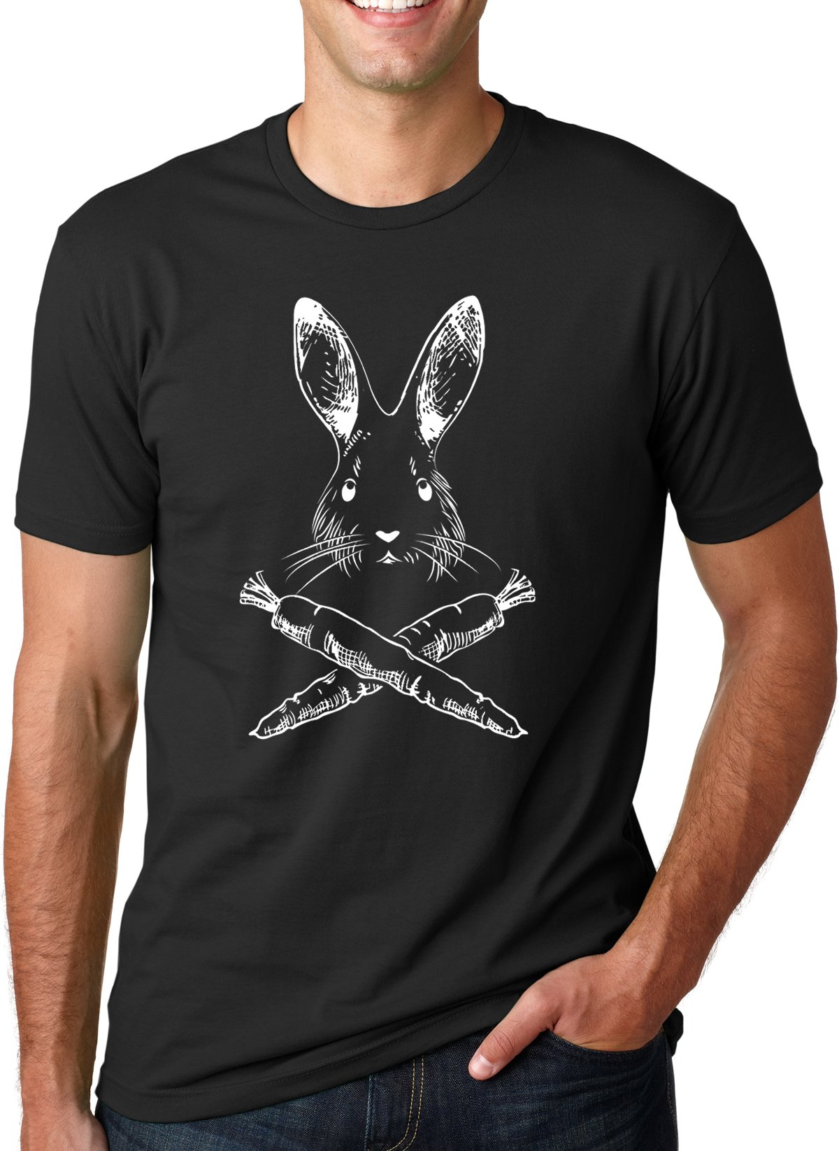 Click to get Jolly Roger Easter T Shirt Funny Bunny Skull Cross