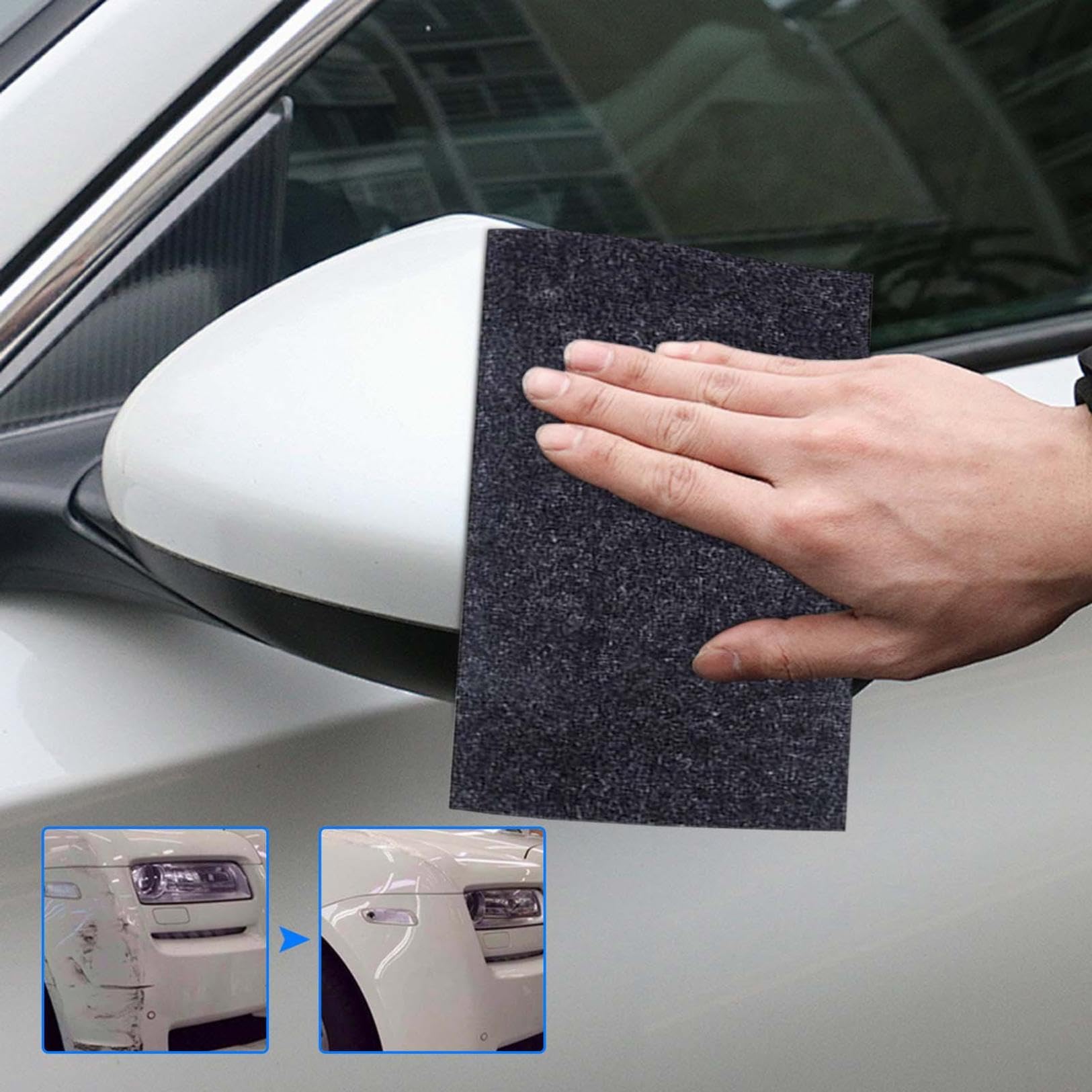 Fixapro Scratch Remover 10×20 cm,2026 Fixapro Le Chiffon Pour Voiture,Efface Rayure Voiture,Anti Rayure Voituré Carrosserie,Ultimate Scratchremover,Chiffons De Réparation De Rayures Polyvalents (3PC) - 3