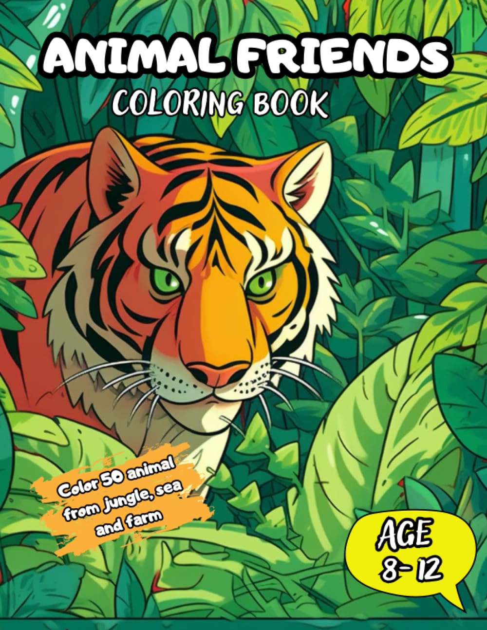 Animal Friends: coloring book (Connection books)
