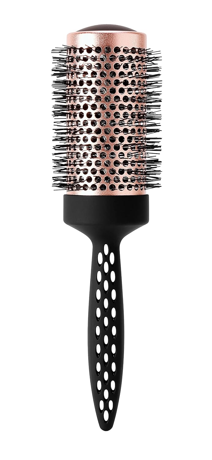 Cricket Binge Copper Tension Thermal Brush 2” – Professional Hair Tools for Styling - High Heat Blowout Brush, Anti-Static Carbon Bristles, Tourmaline Ion Infused, Copper Coated Barrel
