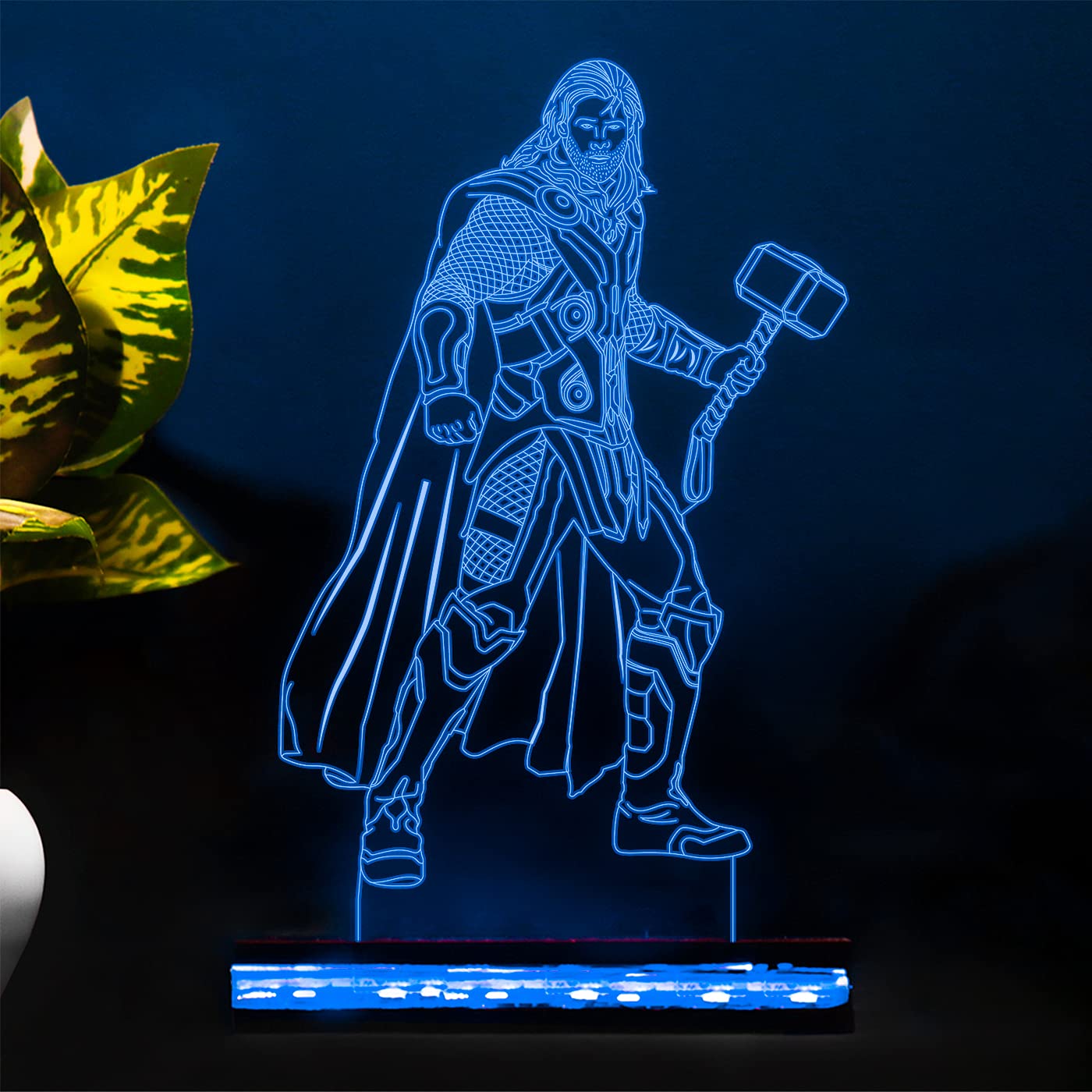 Buy StarLaser 3D Thor291 Avengers Marvel Acrylic LED Night Light