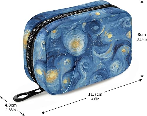 Vista 136 de Organizador diario de camuflaje para medicina vitamínica, organizador de píldoras de viaje, contenedor de medicina diaria, bolsa de pastillero