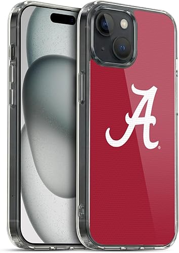 Miniatura 358 de Head Case Designs Funda de gel con logotipo oficial de la Universidad de Alabama UA [protección de grado militar] compatible con Apple iPhone 11