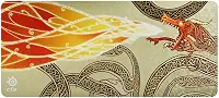 SteelSeries QcK Gaming Mousepad — CS2 Dragon Lore — Dimensões XXL — Tamanho para cobrir mesas — Peak Tracking and Stability — para gêneros de jogos FPS, ação e RPG