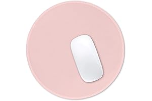 Premium-Textured Mouse Pad for Desk, Pink Perfection