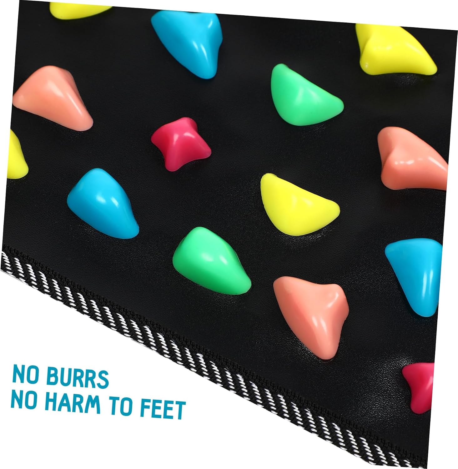 Foot Massage Stone Mat Foot Pad Reflexology Walk Stone Foot Massage Mat Stimulates for Relax Body