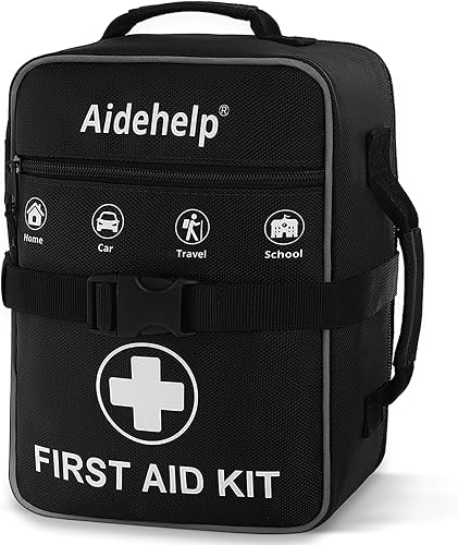 Miniatura 9 de Kit de primeros auxilios de primera calidad de 520 piezas, kit médico de emergencia grande para supervivencia, automóvil, hogar, viajes, camping,