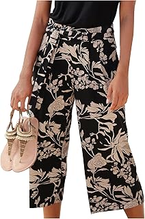 Pantalones de enfermería de las señoras fáciles de usar pantalones de cintura de las mujeres altos pantalones largos bolsillos de impresión falda de senderismo para mujer