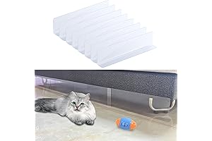 8 Pack Under Sofa Blocker for Pets, 4.7" High Bed Dogs and Cats Barrier Blockers