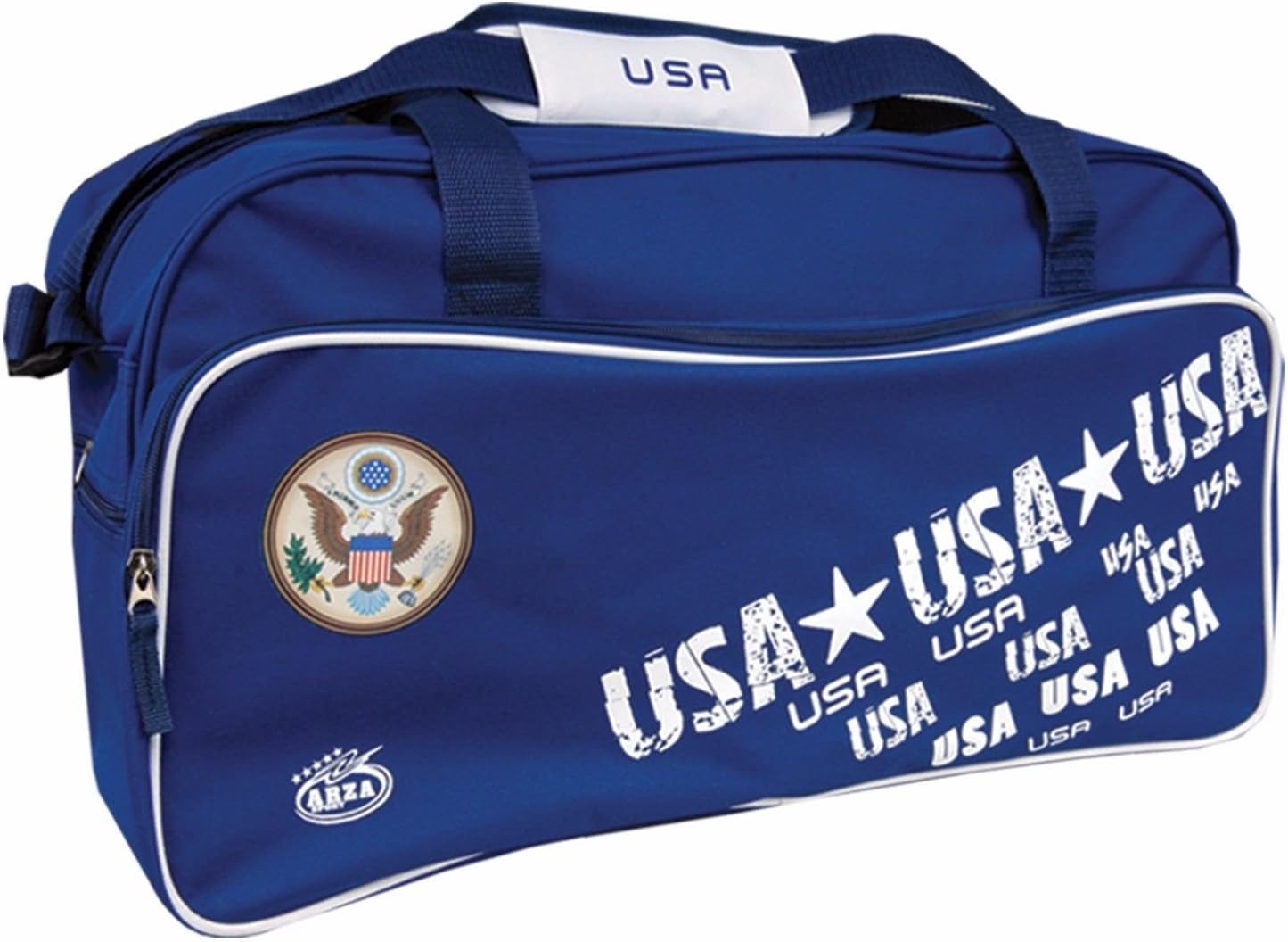 Men’s & Women’s Country Pride Duffle Bag – Sports Gym Travel Bag with Flag Design – Multiple Countries & Colors (Argentina Light Blue)